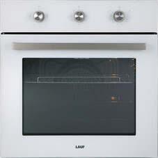 Духовой шкаф газовый встраиваемый Lauf DG-611WH 600 мм белый