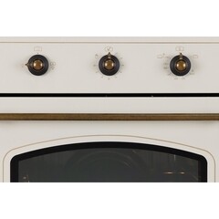 Духовой шкаф газовый встраиваемый Lauf DG-607IV 600 мм слоновая кость - фото 16