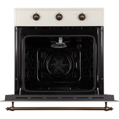 Духовой шкаф газовый встраиваемый Lauf DG-607IV 600 мм слоновая кость - фото 13
