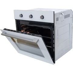 Духовой шкаф газовый встраиваемый Lauf DE-608WH 600 мм белый - фото 13