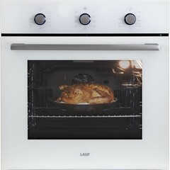 Духовой шкаф газовый встраиваемый Lauf DE-608WH 600 мм белый - фото 10