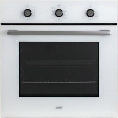 Духовой шкаф газовый встраиваемый Lauf DE-608WH 600 мм белый