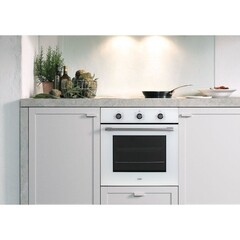 Духовой шкаф газовый встраиваемый Lauf DE-608WH 600 мм белый - фото 3