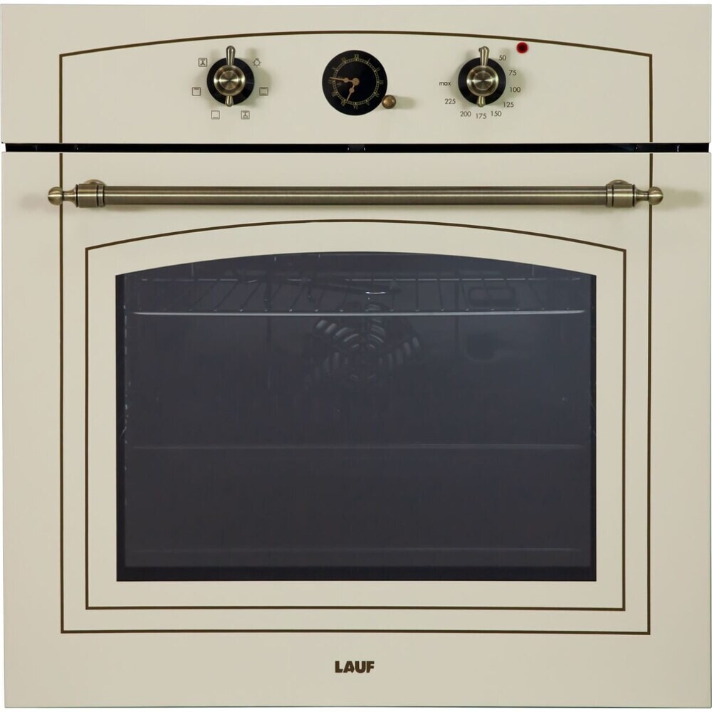 

Духовой шкаф газовый встраиваемый Lauf DE-605IV 600 мм слоновая кость, Бежевый