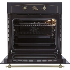 Духовой шкаф газовый встраиваемый Lauf DE-605BL 600 мм черный - фото 11