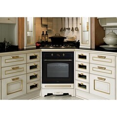 Духовой шкаф газовый встраиваемый Lauf DE-605BL 600 мм черный - фото 2