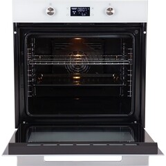 Духовой шкаф газовый встраиваемый Lauf DE-604WH 600 мм белый - фото 16