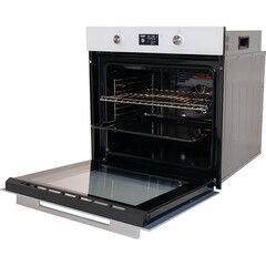 Духовой шкаф газовый встраиваемый Lauf DE-604WH 600 мм белый - фото 11