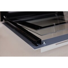 Духовой шкаф газовый встраиваемый Lauf DE-604WH 600 мм белый - фото 6