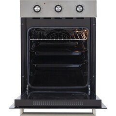 Духовой шкаф газовый встраиваемый Lauf DE-465 450 мм металлик/черный - фото 9