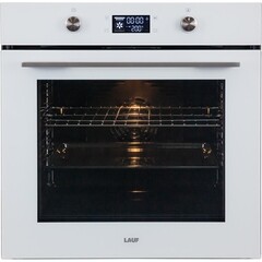 Духовой шкаф газовый встраиваемый Lauf DE-604WH 600 мм белый