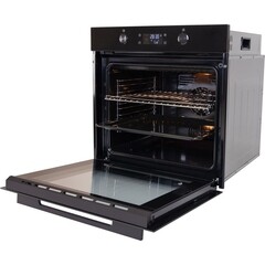 Духовой шкаф газовый встраиваемый Lauf DE-604BL 600 мм черный - фото 3