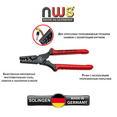 Пресс-клещи NWS для обжима наконечников 0,5-16 кв.мм (143-62-190) - фото 6