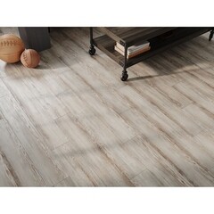 Ламинат 33 класс Эггер Хоум Аква+ сосна мартвил светлая 1,994 кв.м 8 мм с фаской влагостойкий - фото 2