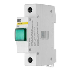 Лампа сигнальная IEK Karat ЛС-47М 230 В матрица зеленая (MLS20-230-K06) - фото 3