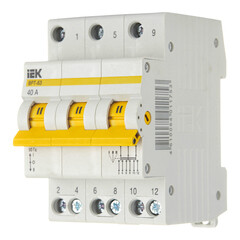 Выключатель-разъединитель IEK Karat ВРТ-63 3P 40А 400 В на DIN-рейку (MPR10-3-040) - фото 3