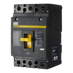 Автоматический выключатель в литом корпусе IEK Karat ВА88-35 3P 100А 35 кА 400 В (SVA30-3-0100) - фото 3