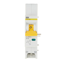 Расцепитель независимый RN для ВА47-60M слева IEK Karat РН47-60М 230 В на DIN-рейку (MVA31D-RN-1) - фото 1