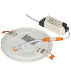 Светильник встраиваемый светодиодный белый 9 Вт 4000К IP20 Эра Slim (Б0017487/4513) - фото 4