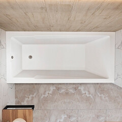 Ванна акриловая Serena 190х90 см без ножек (01се1990) - фото 5