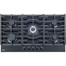 Варочная панель газовая Lauf PG-907BL 5 конфорок черная