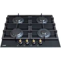 Варочная панель газовая Lauf PG-618BL classic 4 конфорки черная - фото 13