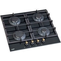 Варочная панель газовая Lauf PG-618BL classic 4 конфорки черная - фото 12