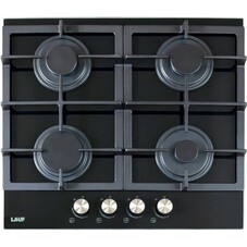 Варочная панель газовая Lauf PG-618BL 4 конфорки черная