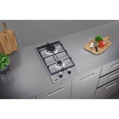 Варочная панель газовая Lauf PG-308 2 конфорки металлик - фото 8