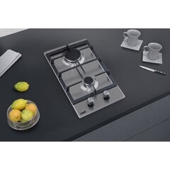 Варочная панель газовая Lauf PG-308 2 конфорки металлик - фото 9