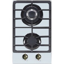 Варочная панель газовая Lauf PG-304WH classic 2 конфорки белая