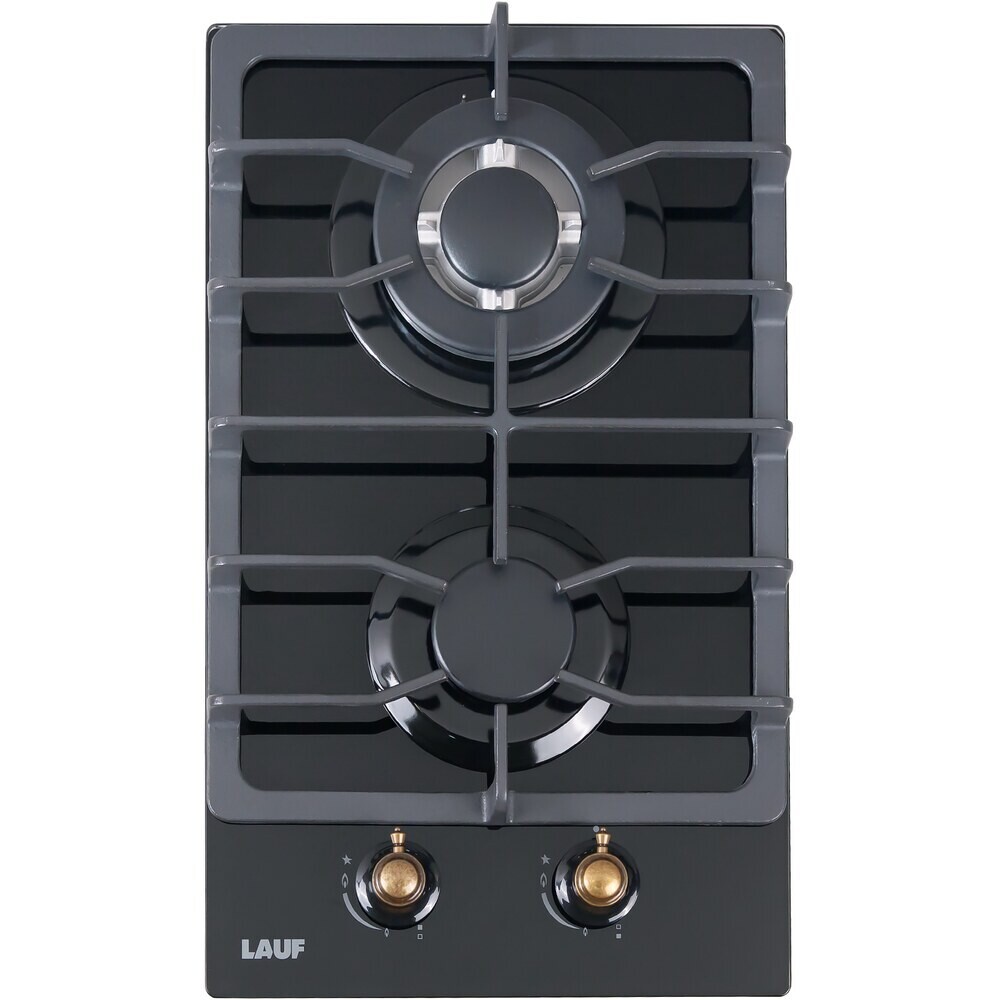 Изображение товара Газовая варочная панель Lauf PG-304BL classic 2 конфорки черная Изображение товара Газовая варочная панель Lauf PG-304BL classic 2 конфорки черная