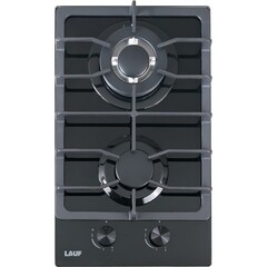Варочная панель газовая Lauf PG-304BL 2 конфорки черная