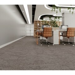 Ковровая плитка Alpine Floor Грейс серая 5 кв.м 0,5х0,5 м - фото 4