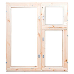 Изображение товара Окно деревянное 1160х1000х84 мм 2 створки с форточкой