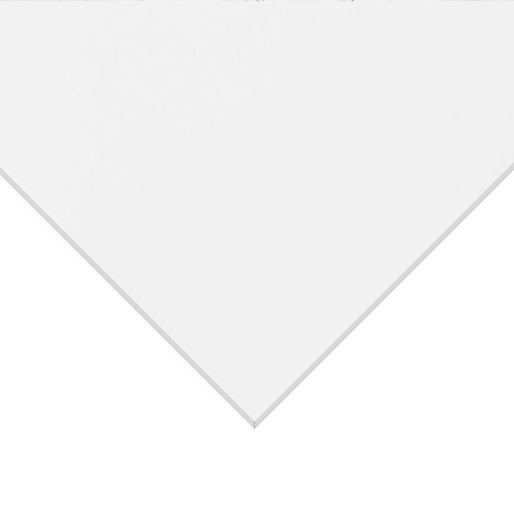 Изображение товара Стенная панель из искусственного камня 1200х600х8 мм Белая Сноу для кухни