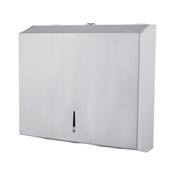 Диспенсер Corsa Deco AS для бумажных полотенец с замком нержавеющая сталь (DPTAS1SS) - фото 5