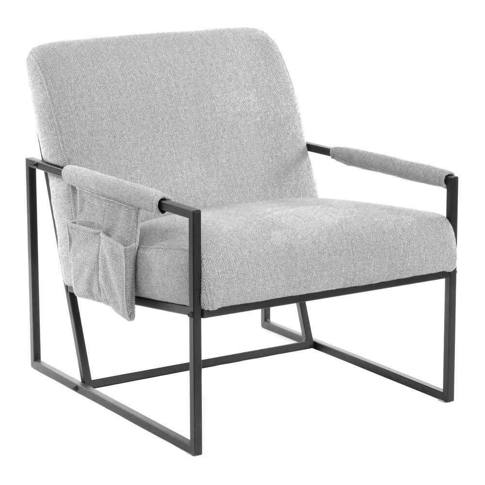 

Кресло Charli Lux сильвер, Серый