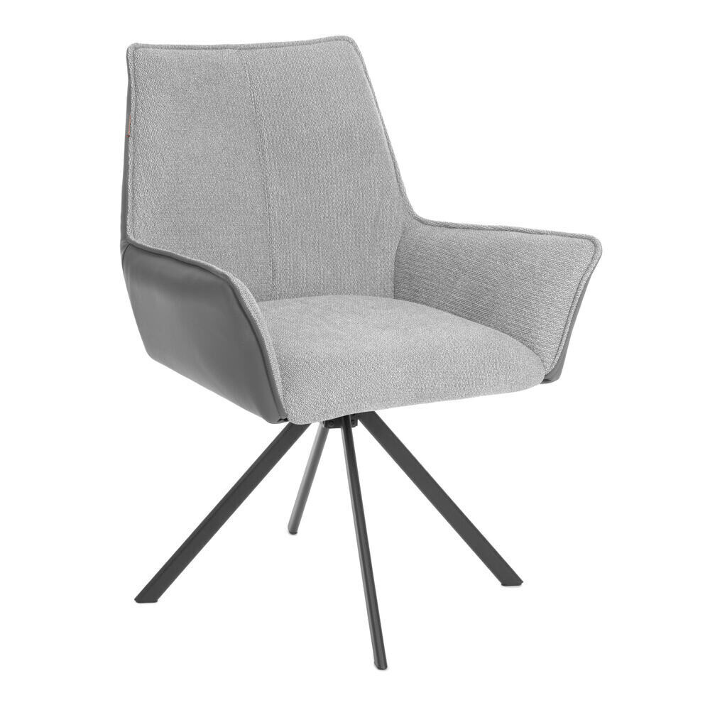 

Кресло Murano крутящееся светло-серый графит