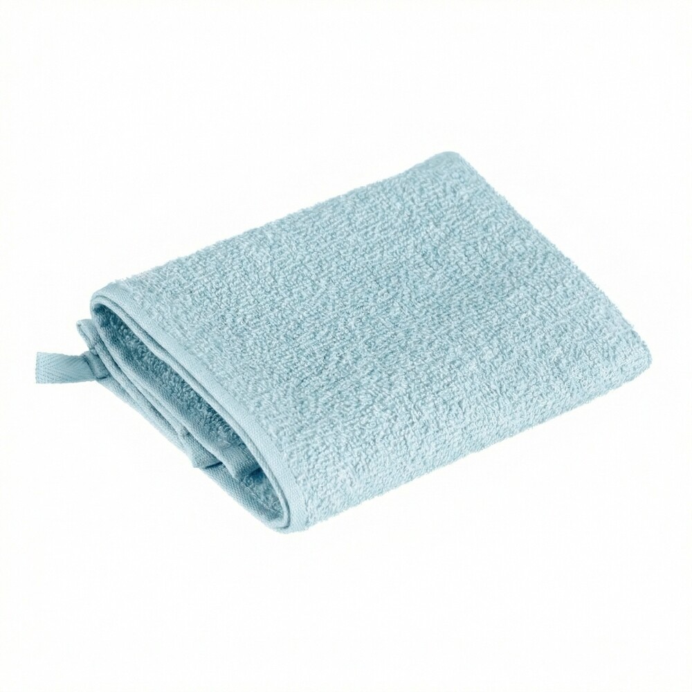 Изображение товара Набор махровых салфеток 30х30 см серо-зеленый 5 шт