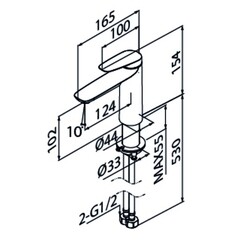 Смеситель для раковины Iddis Zodiac X однорычажный хром (ZDXSB00i01) - фото 5