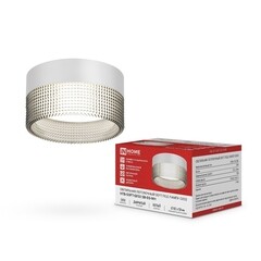 Светильник накладной IN HOME НПБ GX53 24 Вт белый IP20 (4690612050119) - фото 4