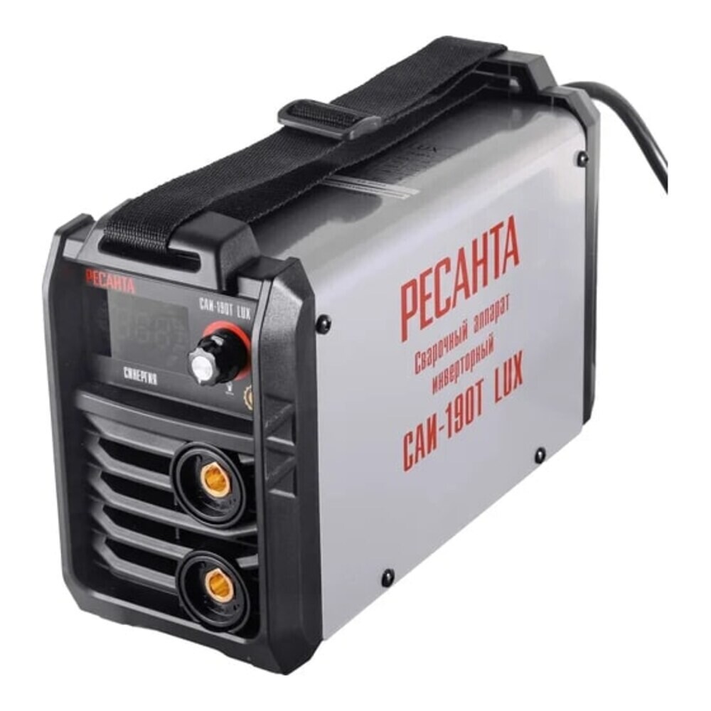 Сварочный аппарат инверторного типа Ресанта САИ-190Т LUX ММА (65/70)