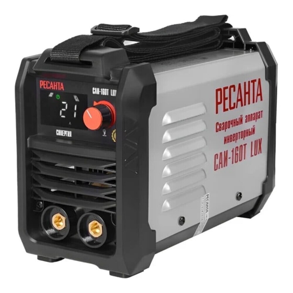 

Сварочный аппарат инверторного типа Ресанта САИ-160Т LUX ММА (65/69)