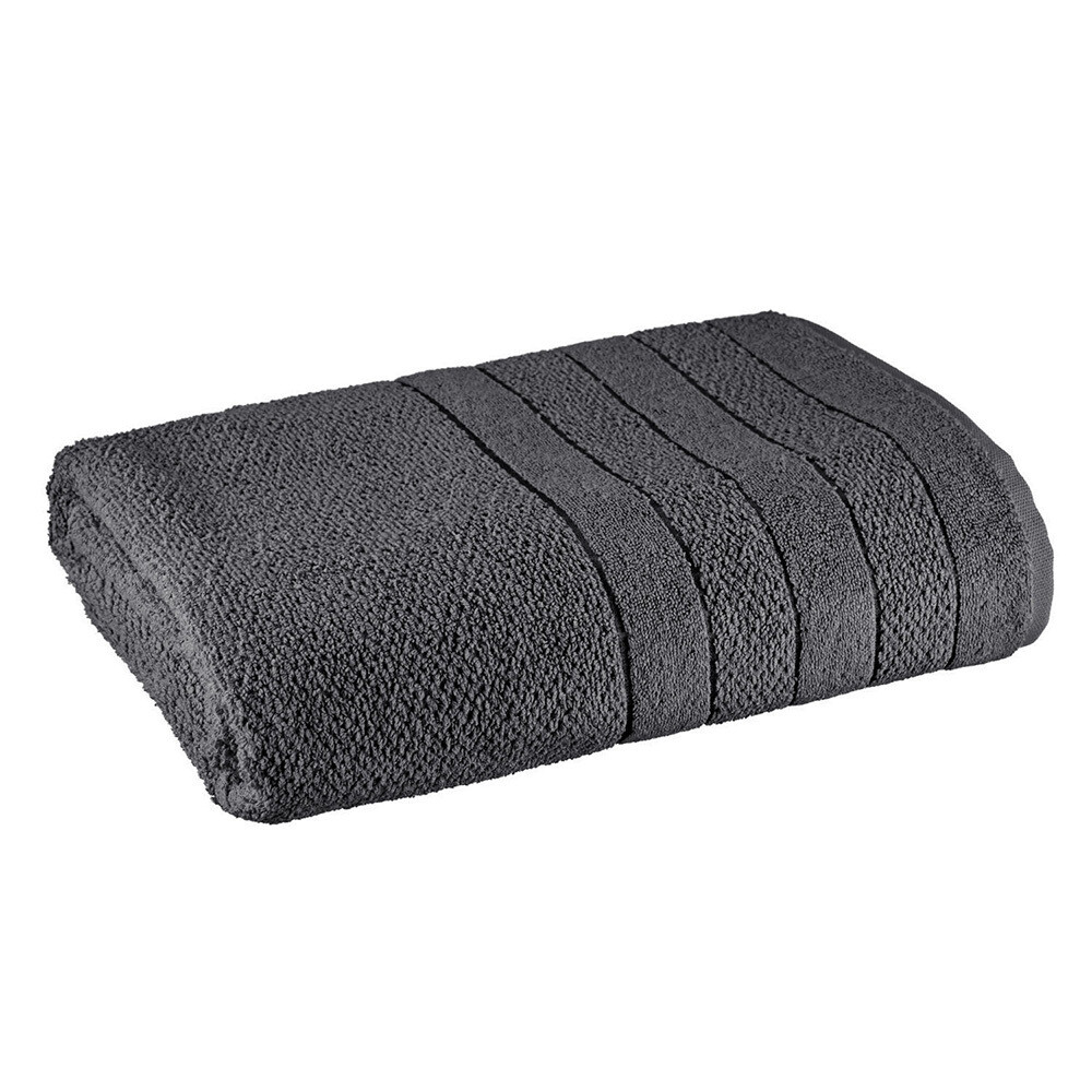 Изображение товара Полотенце махровое банное Lorikeet 100х150 см графит