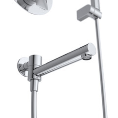 Душевая система BelBagno Marino встраиваемая с верхним душем с лейкой с изливом хром (MARINO-VDSET-CRM) - фото 5