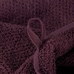 Полотенце махровое банное Lorikeet 100х150 см черничный шоколад - фото 3
