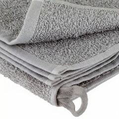 Полотенце махровое Corsa Deco 30х60 см серое - фото 2