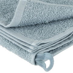 Полотенце махровое Corsa Deco 30х60 см серо-зеленое - фото 2