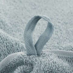 Полотенце махровое Corsa Deco 30х60 см серо-зеленое - фото 4